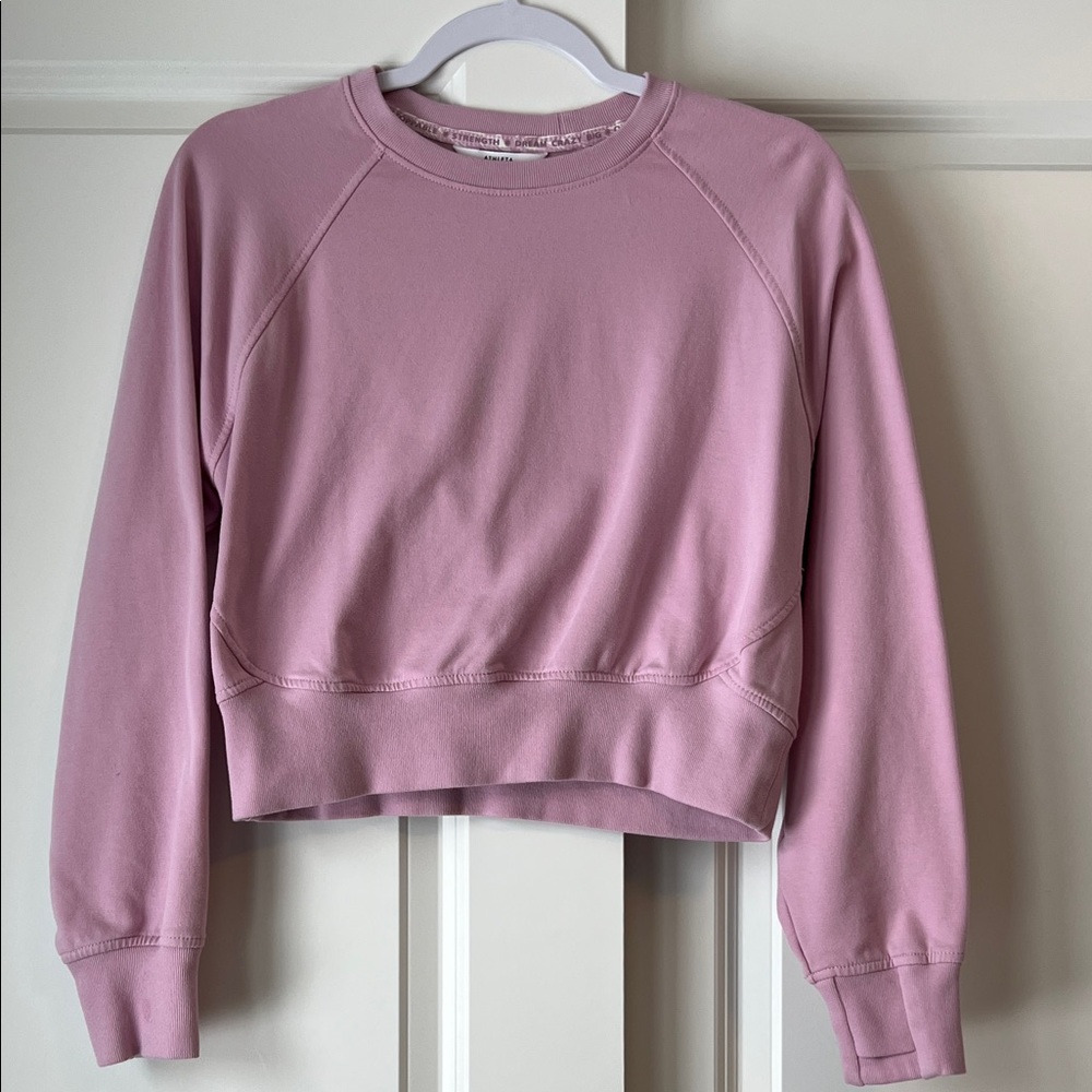 Athleta Kids Pink Sweatshirt